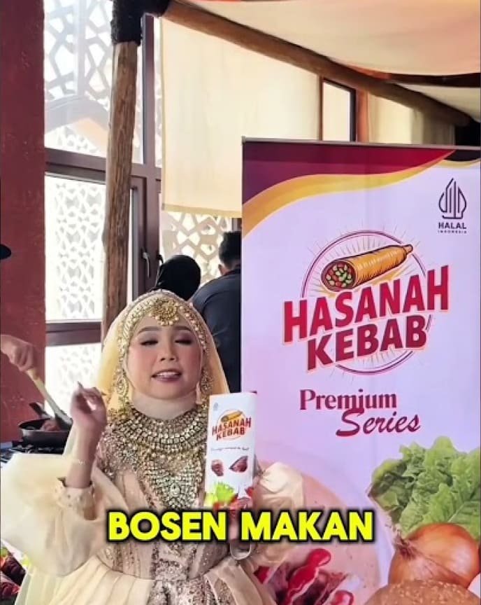Kak Lolly Unyu suka banget Hasanah Kebab